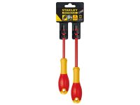 Stanley Tools FatMax VDE Insulated Borneo PZ Scewdriver Set, 2 Piece