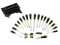 Stanley Tools Screwdriver Set in Rack, 44 Piece