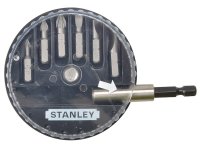 Stanley Tools Slotted/Pozidriv Insert Bit Set, 7 Piece