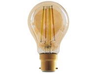 Link2Home Wi-Fi LED BC (B22) GLS Filament Dimmable Bulb White 470lm 4.5W