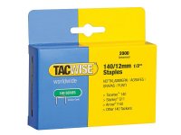 Tacwise 140 Heavy-Duty Staples 12mm (Type T50 G) (Pack of 2000)