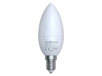 Link2Home Wi-Fi LED SES (E14) Opal Candle Dimmable Bulb White + RGB 400lm 5W