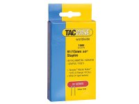 Tacwise 91 Narrow Crown Staples 15mm - Electric Tackers (Pack of 1000)