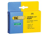 Tacwise 140 Heavy-Duty Staples 8mm (Type T50 G) (Pack of 2000)