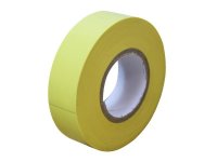 Faithfull PVC Electrical Tape Yellow 19mm x 20m