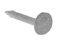 ForgeFix Clout Nail Extra Large Head Galvanised 25mm (500g Bag)