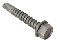 ForgeFix TechFast Roofing Sheet to Steel Hex Screw No.3 Tip 5.5 x 100mm (Box of 100)