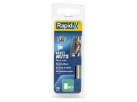 Rapid Steel Rivet Nuts M3 (Pack of 20 + Free Drill Bit)