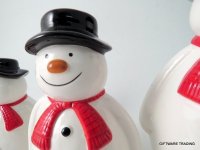 Giftware Trading Ceramic Snowman 12.5cm