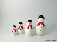 Giftware Trading Ceramic Snowman 12.5cm