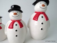 Giftware Trading Ceramic Snowman 12.5cm