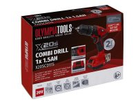 Olympia Power Tools X20S? Combi Drill 20V 1 x 1.5Ah Li-ion