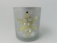 Giftware Trading 7cm x 8cm Snowflake Votive