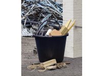 Faithfull General-Purpose Bucket 14 litre (3 gallon) - Black