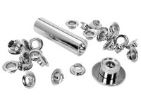 Rapid Eyelets 6mm Pack of 25 + Assembly Tools