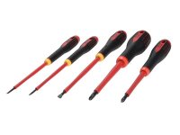 Bahco BE-9881S Insulated ERGO? Screwdriver Set 5 Piece