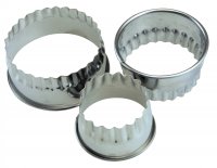 Apollo Housewares Round Biscuit Cutter Set of 3