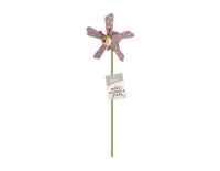 Rowan Insect Windmill Stake 40cm - Assorted