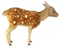Soft Toy Sika Deer Fawn Standing by Hansa (55cm) 7803