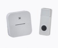 Knightsbridge Wireless plug in door chime - white - (DC013)