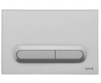 Vitra Matt Chrome Plated Loop T Panel Flush Plate