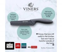 Viners Assure 4 Piece Knife Set