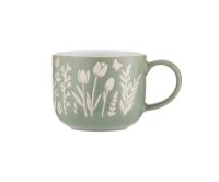 Mason Cash In The Meadow Green Tulip Mug - 400ml