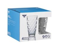 Essentials Disco Super 48cl Hiball Glasses - Pack of 4