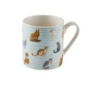 Price & Kensingston Cat Decorated Mug - 34cl