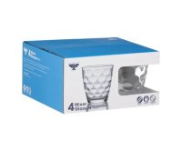 Ravenhead Essentials Disco 4 Mixer Glasses - 30cl