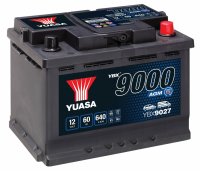 YBX9027 Yuasa AGM Start Stop Battery 4Y48K Warranty