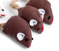 Petface Catkins Mini Mice (Pack of 6)