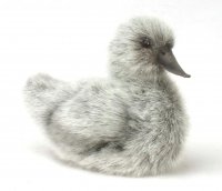Soft Toy Bird, Baby Swan, Cygnet, by Hansa (20cm) 2982