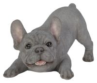 Vivid Arts Blue French Bulldog Dog Active Pups - Ornament Indoor or Outdoor