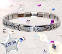 Our Bridesmaid Charm Bracelet by Daisy Charm®