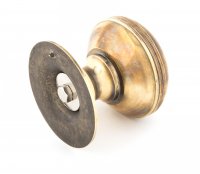 Aged Brass Prestbury Centre Door Knob