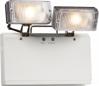 Knightsbridge 230V IP20 2x3W LED Twin Spot Emergency Light (non-maintained use only) (EMTWIN)