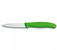 Victorinox Swiss Classic Range Paring Knife with Pointed Tip - 8cm Green