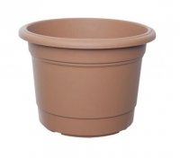 Whitefurze 30cm Round Milano Planter - Terracota