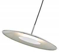 Dar Enoch Pendant Polished Chrome LED