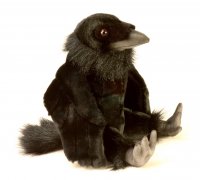 Soft Toy Raven Bird by Hansa (25cm) 4943