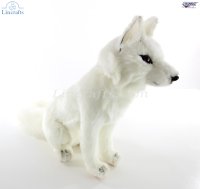 Soft Toy Snow Fox by Hansa (30cm) 6099