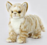Soft Toy Cat, Ginger Kitten by Hansa (22cm.L) 7224