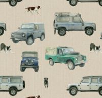 4x4 Defender Land Rover Wrapping Paper Sheets & Tags - Arty Penguin