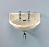 Silverdale Belgravia 530mm Cloakroom Basin - Old English White