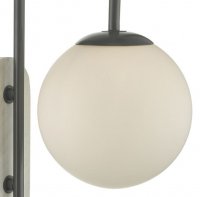 Dar Deuce Wall Light Grey & Marble Effect IP44