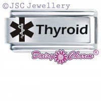 Thyroid Medical Alert Italian Charm