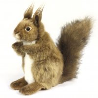 Soft Toy Squirrel by Hansa (26cm.L) 7238