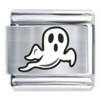 Colorev Ghost Halloween 9mm compatible Italian Charm