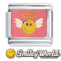 SmileyWorld Officially Licensed Smiley Angel Italian Charm